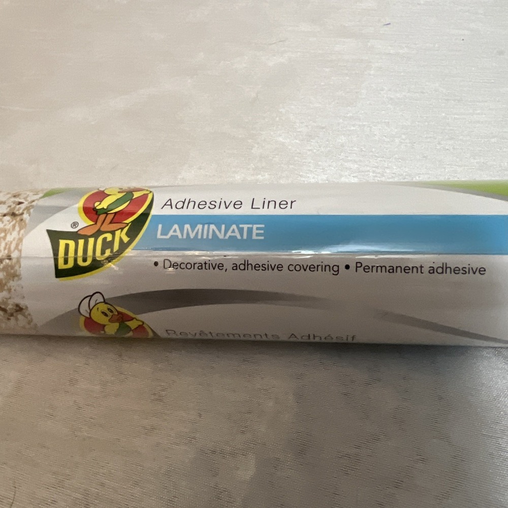 Duck Brand Peel & Stick Laminate Contact Paper Adhesive Liner -granite sandstone